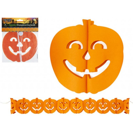 (image for) PMS HWN PUMPKIN PAPER GARLAND