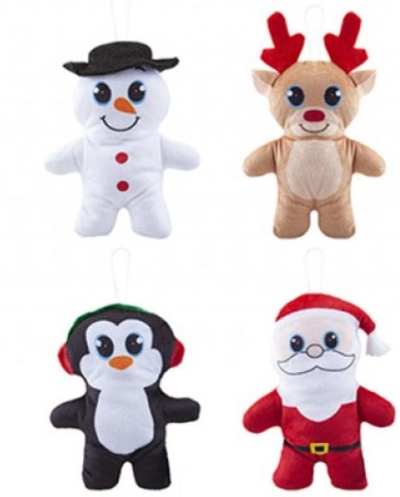 (image for) XMAS SOFTIES TOY ASST - 15CM