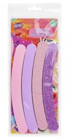 (image for) PMS CURVED NAIL FILES GLIT&UV - 4S