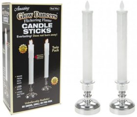 (image for) PMS CANDLE HOLDER TWIN PACK - 25CM