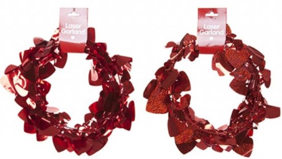 (image for) PMS VALENTINE-HEART GARLAND - STD