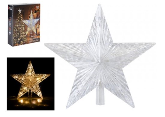 (image for) XMAS LED LIGHTUP TREE STAR - STD