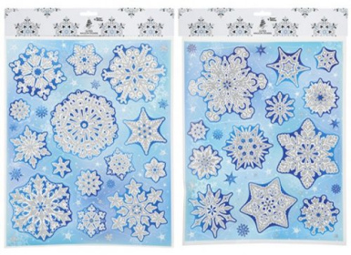 (image for) XMAS W/STICK SNOWFK ASST