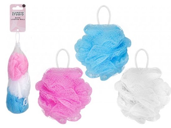 (image for) PMS BATH LOOFAH BALL 3S - STD