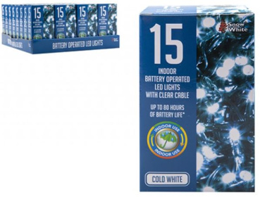 (image for) LED LIGHT IN/D BAT COLD WHITE