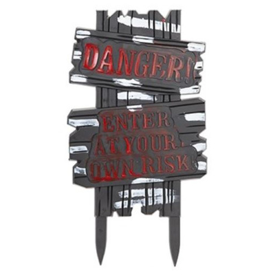 (image for) PMS HWN PLASTIC DANGER SIGN