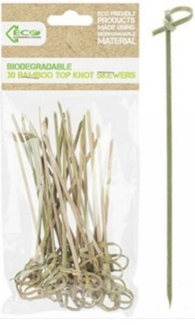 (image for) PMS BAMBOO SKEWER TOP KNOT 30S - 25CM 