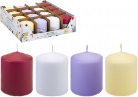 (image for) PMS PILLAR CANDLE SCENTED ASST - 7.5CM