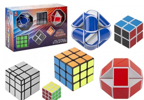 (image for) PMS BRAIN TEASERS 6 PUZZLE SET - 6S