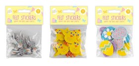 (image for) GEM EASTER FELT STICKER 10S - STD