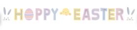 (image for) GEM EAST HOLOGRAPHIC BUNTING - 2M