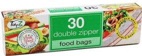 (image for) AIL FOOD BAGS DOUBLE ZIPPER - 30S