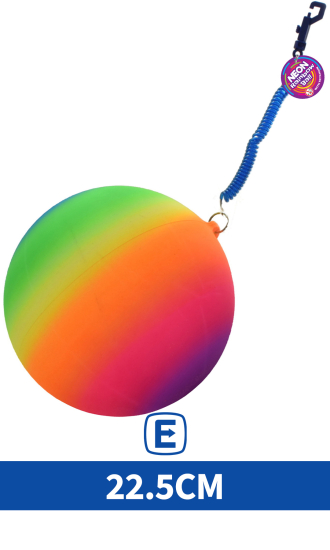 (image for) MY BALL NEON RAINBOW+KEYCHAIN