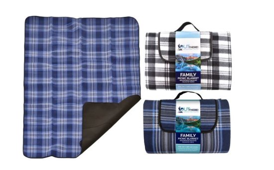 (image for) KT FAMILY PICNIC BLANKET WA/PR - 2X1.5M