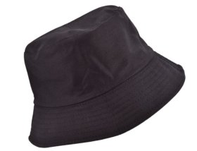 (image for) KT BUCKET HAT ADULT BLACK - 58CM