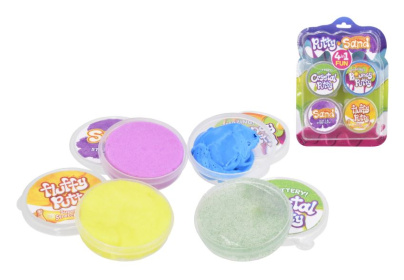 (image for) KT 4IN1 PUFFY POTS 4 ASSORTED - 165G