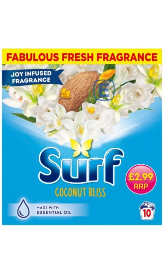 (image for) SURF WASHING POWDER COCONUT PM2.99 - 500G