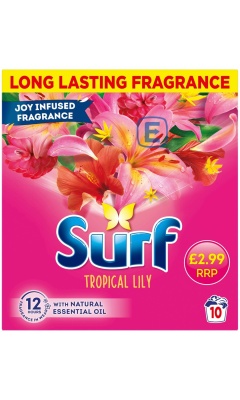 (image for) SURF WASHING POWDER TROPICAL LILY 2.99 - 500G