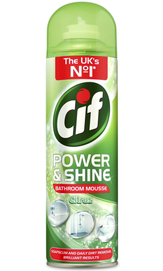 (image for) CIF BATHROOM MOUSSE CITRUS - 500ML