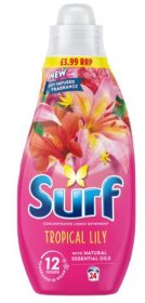 (image for) SURF LIQ DETERGENT T/LILY 3.99 - 648ML