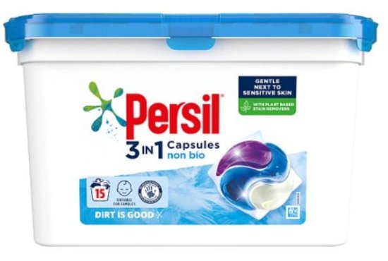 (image for) PERSIL 3IN1 CAPS NON BIO 15W - 405G