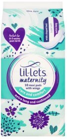 (image for) LIL-LETS MATERNITY MAXI PADS - 10S