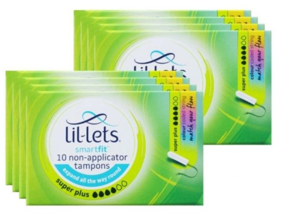 (image for) LIL-LETS SMARTFIT SUPER PLUS NON-APPLICATOR - 8S