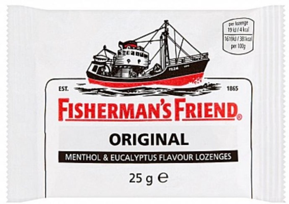 (image for) FISHERMAN\'S FRIEND ORIGINAL MENTHOL & EUCALYPTUS - 25G
