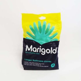 (image for) MARIGOLD BATHROOM GLOVES LONG - MEDIUM