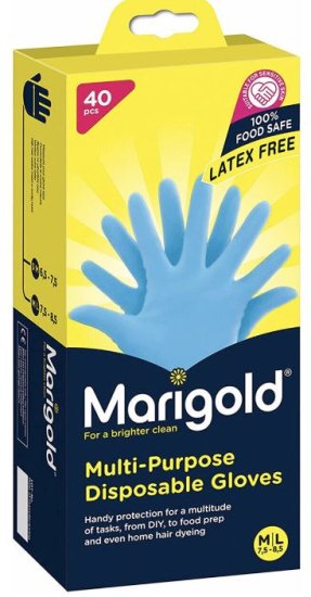 (image for) MARIGOLD DIS/GLOVES PK40 - M/L