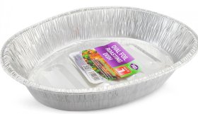 (image for) PPS FOIL ROAST TRAY OVAL XL - 46X34