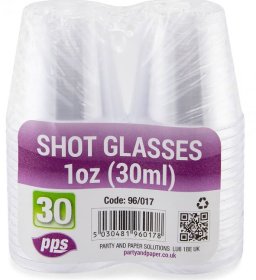 (image for) PPS PLASTIC SHOT GLASS 30S - 30ML