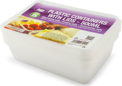 (image for) PPS PLASTIC CONTAINER M/W 5S