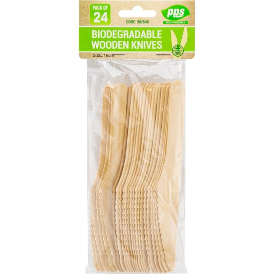 (image for) PPS WOODEN KNIVES - 24S