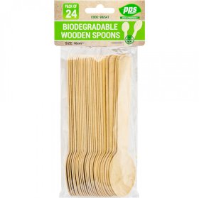 (image for) PPS WOODEN SPOONS - 24S