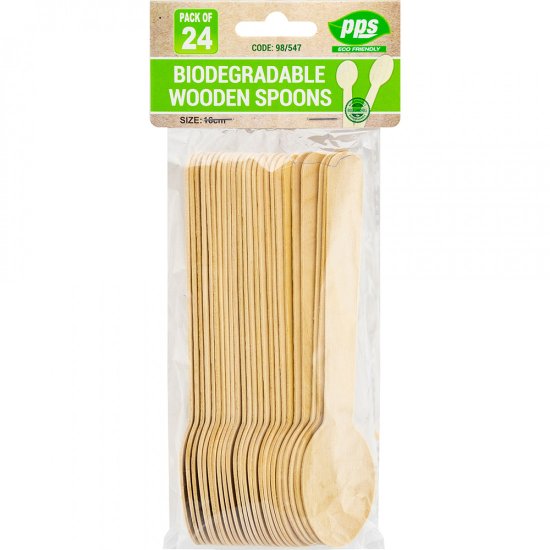 (image for) PPS WOODEN SPOONS - 24S