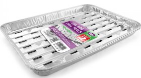 (image for) PPS BBQ FOIL TRAY 2S - 33X23C