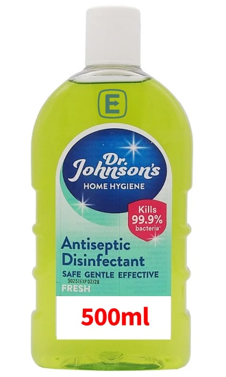 (image for) DR JOHNSONS ANTISEPTIC DISINFECTANT FRESH - 500ML