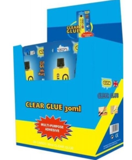 (image for) GSD GLUE CLEAR TUBE - 30ML