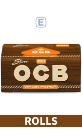 (image for) OCB ROLLS VIRGIN BROWN UNBLEAC