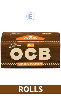 (image for) OCB ROLLS VIRGIN BROWN UNBLEAC
