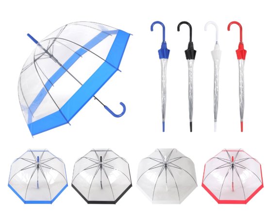 (image for) GSD CLEAR DOME UMBRELLAS ASST - STD