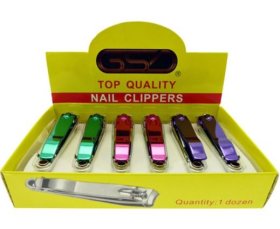 (image for) GSD FINGER NAIL CLIPPERS ASST - STD