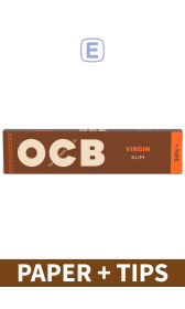 (image for) OCB PAPER+FILTER VIRGIN BROWN