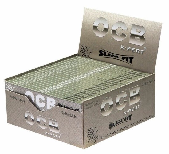 (image for) OCB PAPER X-PERT SILVER SLIM - SLIM