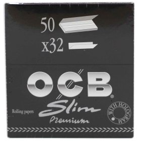 (image for) OCB PAPER PREMIUM BLACK SLIM - SLIM