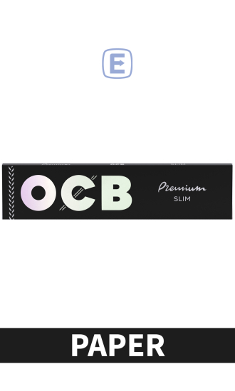 (image for) OCB BLACK SLIM PAPER