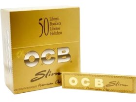 (image for) OCB PAPER PREMIUM GOLD SLIM - SLIM