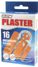 (image for) GSD PLASTERS WASHPROOF ASSTD - 16S