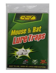 (image for) GSD MOUSE & RAT LURE TRAPS - STD